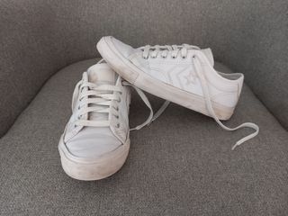 Converse Piel Blancas Talla 36