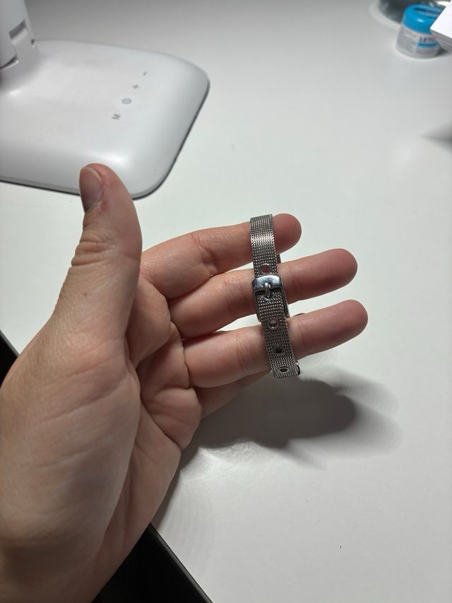 Pulsera de plata con estrellas