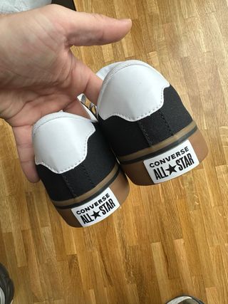 Converse Hombre Negro/Marrón