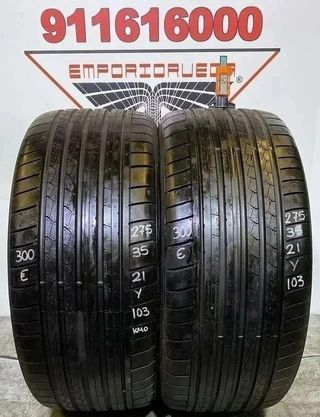 275 35 21 Y DUNLOP RUEDA AL 90% VIDA UTIL