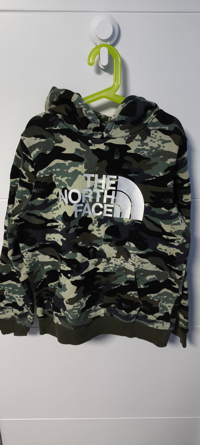 Sudadera The North Face camuflaje 10-12
