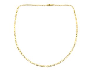 cadena oro 18k 25cm