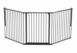 Barrera Seguridad Baby Dan Flex L Negra
