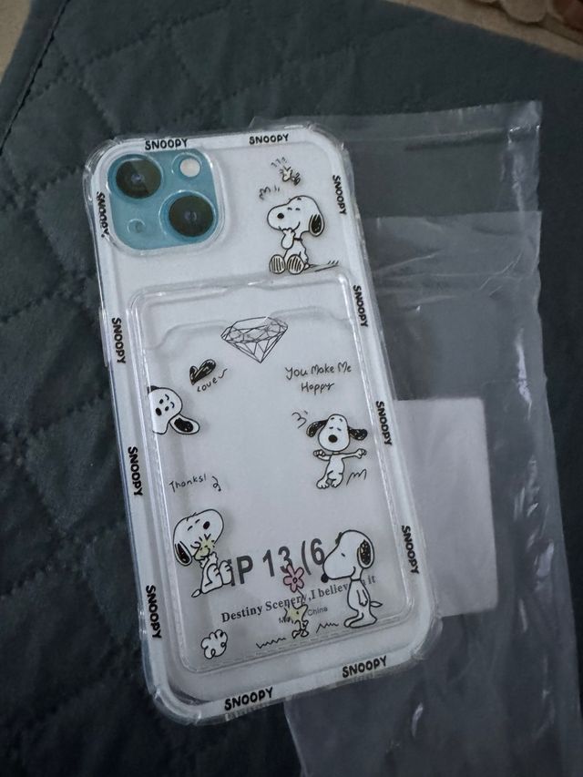 Custodia iPhone 13 Snoopy