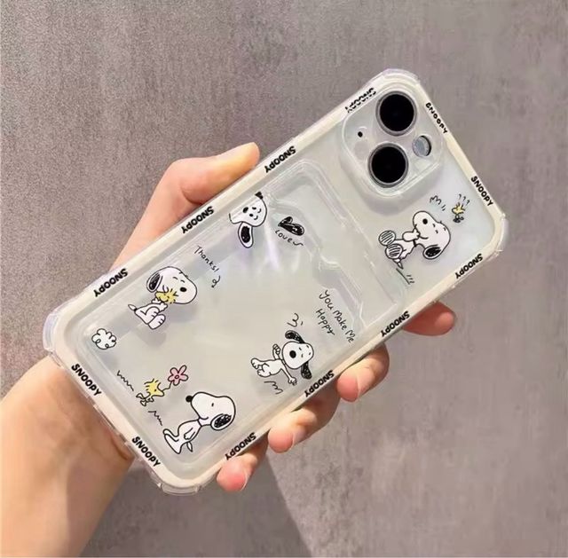 Custodia iPhone 13 Snoopy