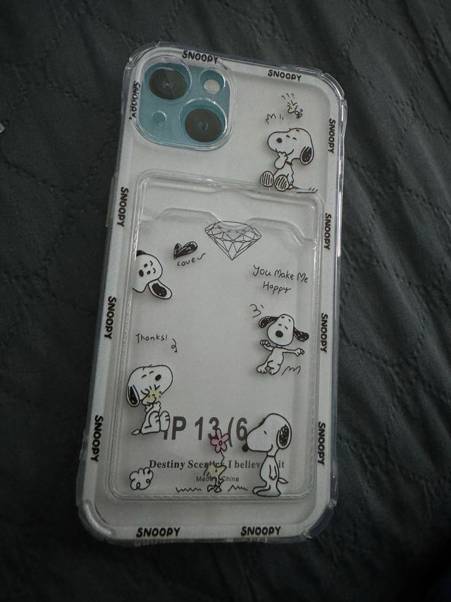 Custodia iPhone 13 Snoopy