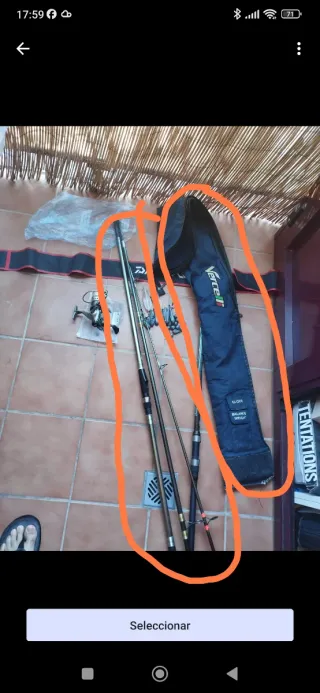 Caña Vercelli Oxigen Luxus 3 Tramos 3.90m