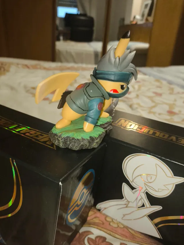 Figura Pikachu Kakashi Kawaii Decoración