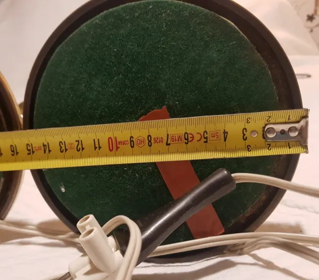 Lampada Vintage Bronzo con Paralume Beige