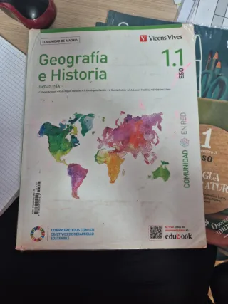 GEOGRAFIA E HISTORIA 1 (1.1) MADRID (CER)