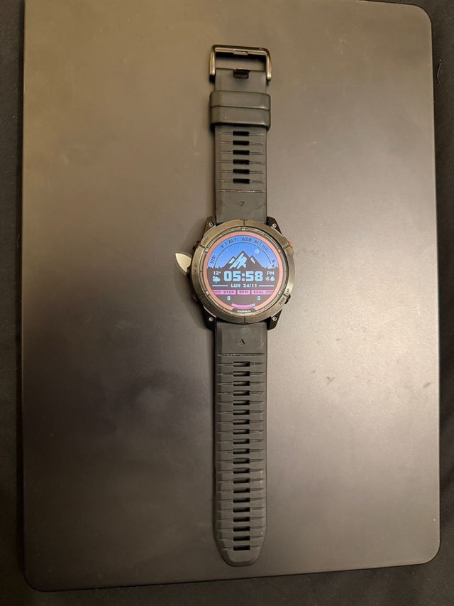 Garmin Fenix 7X Pro solar Negro