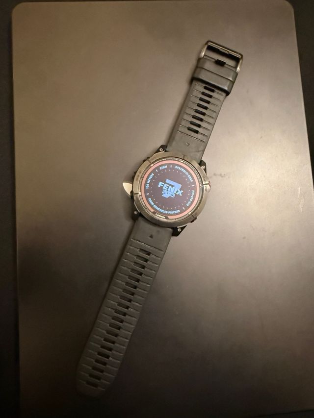 Garmin Fenix 7X Pro solar Negro