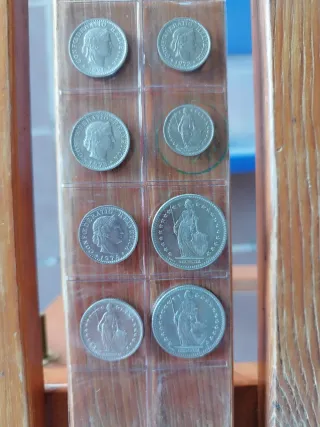 Monedas Conmemorativas Helvetia