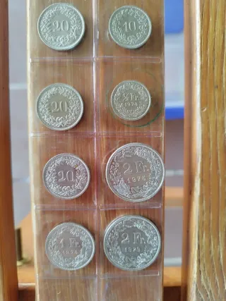 Monedas Conmemorativas Helvetia