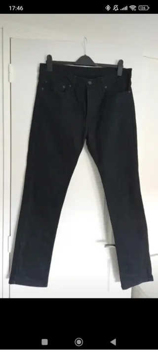 Levi's 512 Jeans Negros