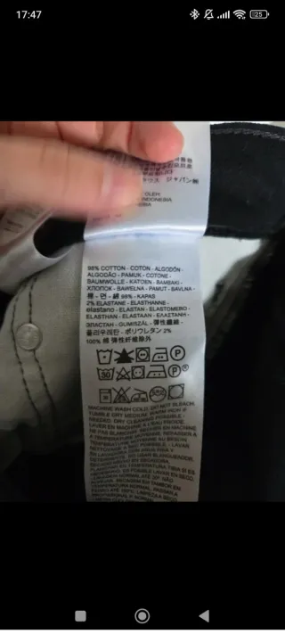 Levi's 512 Jeans Negros