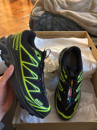 Salomon XT-6 Negras y Verdes