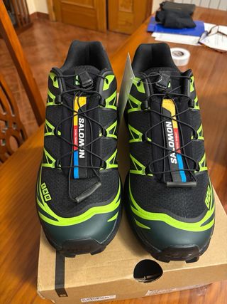 Salomon XT-6 Negras y Verdes