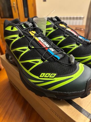 Salomon XT-6 Negras y Verdes