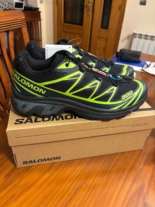 Salomon XT-6 Negras y Verdes