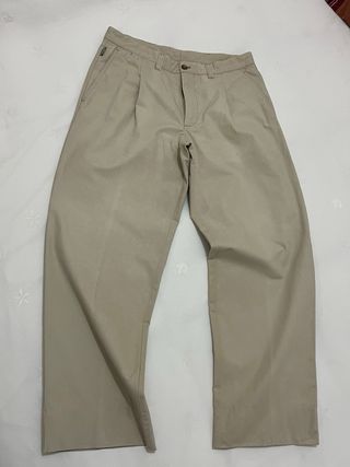 Pantalones Burberry Beige
