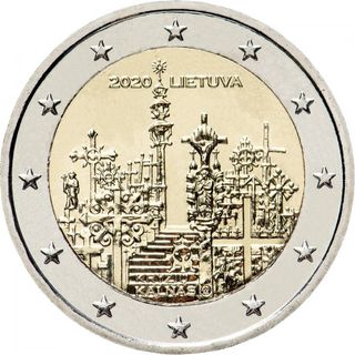 2 EUROS CONMEMORATIVOS LITUANIA  2020