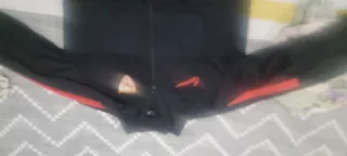 Sudadera Sevilla FC Negra y Roja