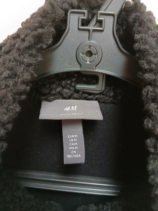 Cazadora H&M Negra