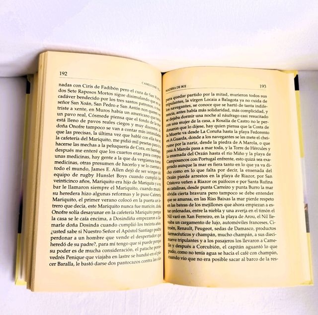 Madera de Boj, Cela (Premio Nobel Literatura 1989)