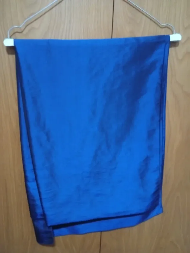 Vestido fiesta SANTIAGO SÁNCHEZ azul talla 46