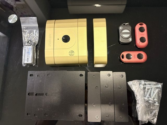 Cerradura Inteligente AYR BT Dorada