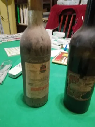 Bottiglie Lambrusco Antiche