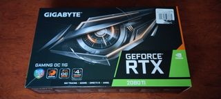 Scheda grafica Gigabyte RTX 2080 Ti con scatola originale