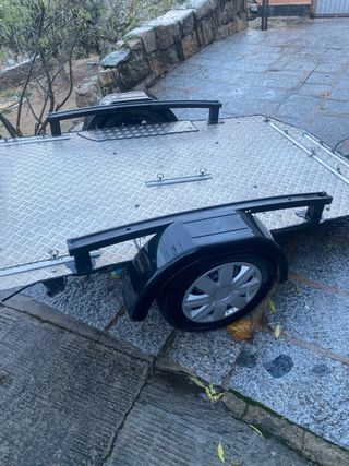Remolque plataforma para motos