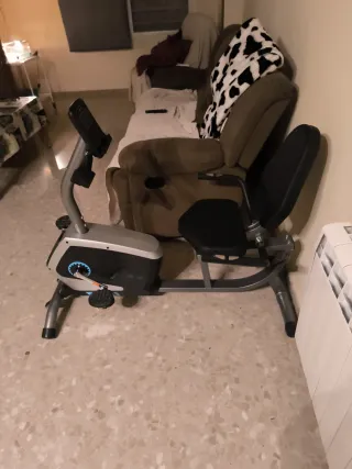 Bicicleta Estática Reclinada