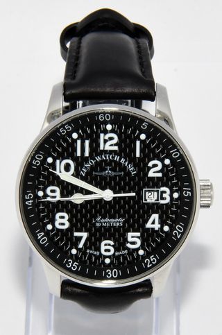 Reloj Zeno P554/2 Automático Negro/Plata