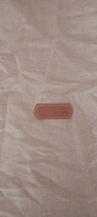 Alforja/Mochila Moto Cuero Marrón