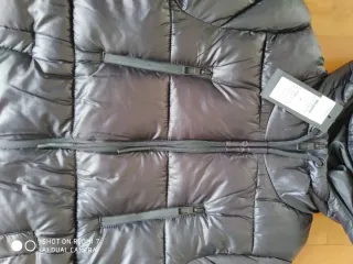 Abrigo largo ONLY negro