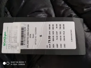 Abrigo largo ONLY negro