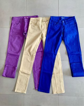 Lote 3 Pantalones Vintage Talla S