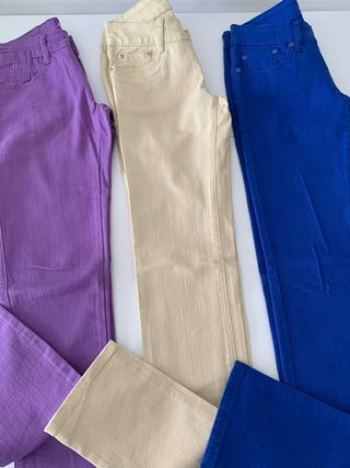 Lote 3 Pantalones Vintage Talla S