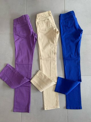 Lote 3 Pantalones Vintage Talla S