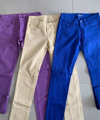Lote 3 Pantalones Vintage Talla S