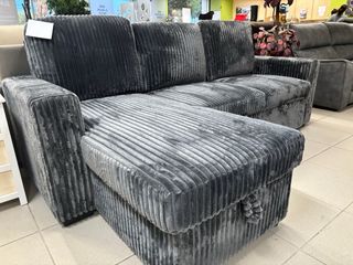 Chaiselongue Cama Arcón Reversible Gris