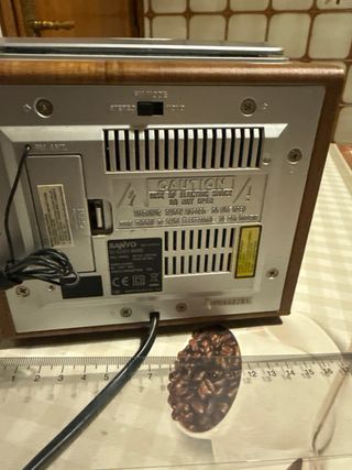 Radio Reloj Despertador Sanyo