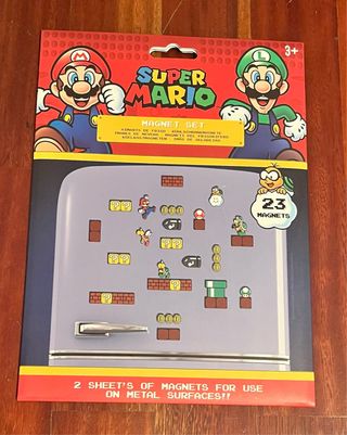 Super Mario Imanes Nevera 23 Piezas