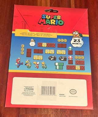 Super Mario Imanes Nevera 23 Piezas