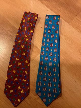 Lote 12 corbatas diseños variados