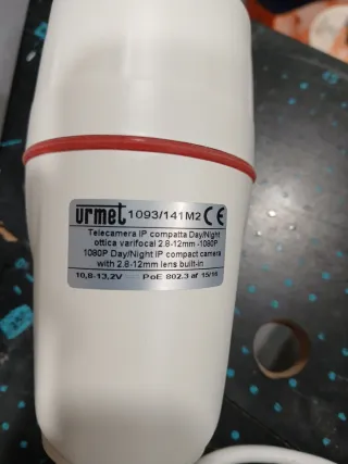 Cámara Urmet 1093/141M2 IP Varifocal 1080P