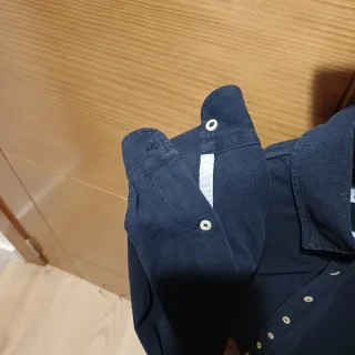 Camisa Ralph Lauren Azul Manga Larga